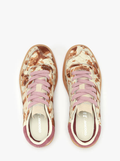 Sneakers Uit Leder Coolway Veelkleurig women 7643298 ander zicht 4